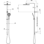 Phoenix NX Quil Twin Shower - Image 3