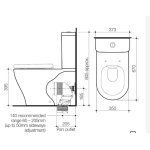 Luna Clean Flush Toilet - Image 3