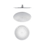 Slim Round Chrome Shower Head 200mm