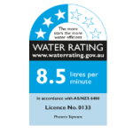 NX Quil Twin Shower Chrome/Matte Black - Image 5