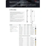 HEATED TOWEL RAIL RADIANT VERTICAL - Image 4