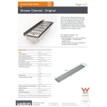 800MM ORIGINAL TILE INSERT CHANNEL - Image 3