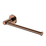 TOILET ROLL HOLDER, BRUSHED COPPER/KAYA HAND TOWEL RAIL