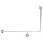 960 X 600MM CARE ACCESSIBLE 90° LEFT-HAND GRAB RAIL,