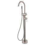 KAYA FLOOR MOUNTED BATH MIXER WITH HAND SHOWER