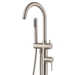 KAYA FLOOR MOUNTED BATH MIXER WITH HAND SHOWER - Image 3