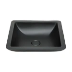 CLASSIQUE 420 MATTE BLACK SOLID SURFACE BASIN