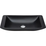 CLASSIQUE 420 MATTE BLACK SOLID SURFACE BASIN - Image 3