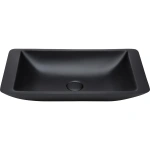 CLASSIQUE 420 MATTE BLACK SOLID SURFACE BASIN - Image 2