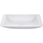 CLASSIQUE 600 MATTE WHITE SOILD SURFACE BASIN