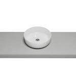 TIMBERLINE ALLURE DIMPLE GLOSS WHITE BASIN - Image 3