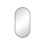 EMPIRE URBAN MATTE BLACK FRAMED MIRROR 450 X 900MM