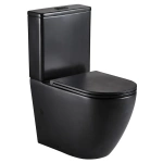 KOKO BACK-TO-WALL TOILET SUITE, MATTE BLACK