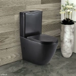 KOKO BACK-TO-WALL TOILET SUITE, MATTE BLACK - Image 2