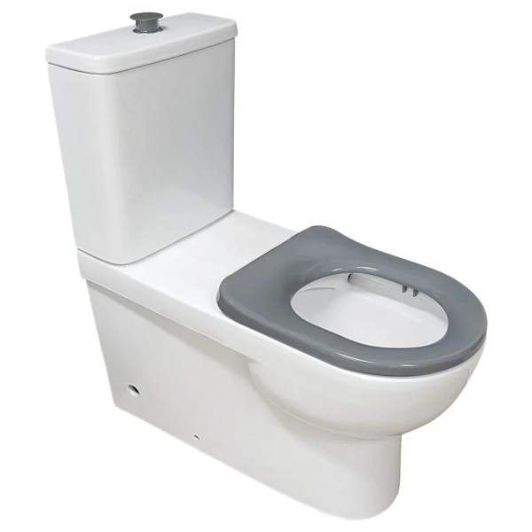 STELLA CARE BACK-TO-WALL TOILET SUITE, GREY SEAT