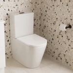 KAYA BACK-TO-WALL TOILET SUITE, SLIM SEAT - Image 4