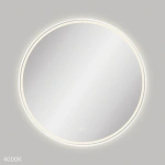REBA LED MATTE WHITE FRAMED MIRROR, 900MM - Image 3