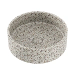 JADA ROUND CONCRETE ABOVE COUNTER BASIN, TERRAZZO - Image 4