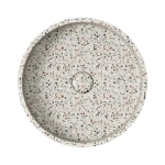 JADA ROUND CONCRETE ABOVE COUNTER BASIN, TERRAZZO