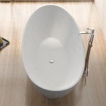 ANTONIA 1550 CAST STONE SOILD SURFACE BATH