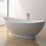 ANTONIA 1550 CAST STONE SOILD SURFACE BATH - Image 3