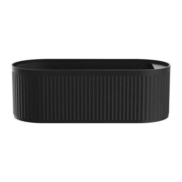 MINKA SOLID SURFACE BATH 1700MM MATTE BLACK