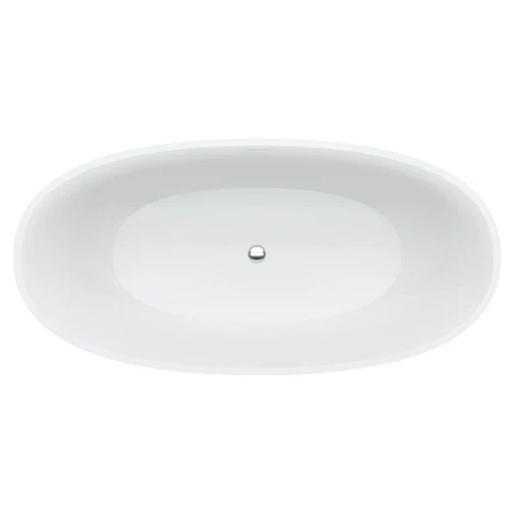ST28-1650_4_1dbac7ca-fdd7-4c87-b59c-d95f5ee51b0f_467x467 SASSO 1550MM MATTE WHITE STONE BATH - Image 1