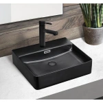 PETRA MATTE BLACK ABOVE COUNTER BASIN - Image 3