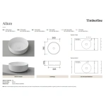 TIMBERLINE ALLURE MATTE LIGHT GREY BASIN - Image 4