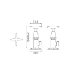 SEA STAR Washing Machine Taps - Image 3