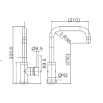 JAMIE Sink Mixer - Image 3