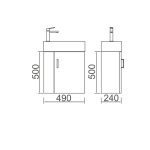 PICCOLO Wall Hung Vanity - Image 3