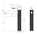 TIARA Tower Basin Mixer - Image 5